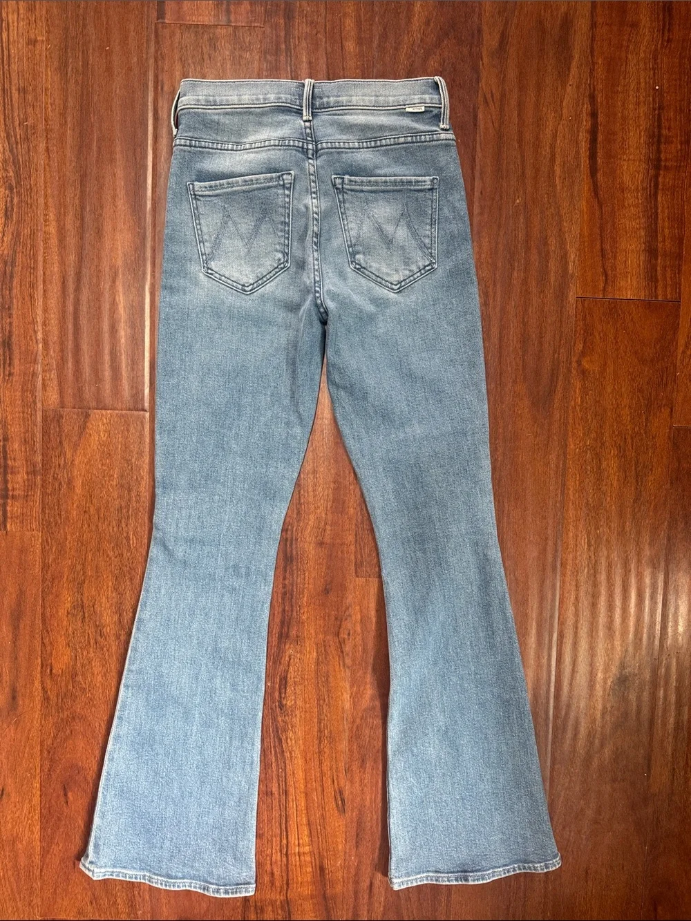 MOTHER New Sz 24 Light Blue Flare Jeans